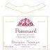 Domaine Newman Pommard Vieilles Vignes 2011 Front Label