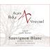 Agate Ridge Vineyard Sauvignon Blanc 2012 Front Label