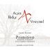 Agate Ridge Vineyard Primitivo 2011 Front Label