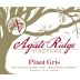 Agate Ridge Vineyard Pinot Gris 2013 Front Label