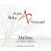 Agate Ridge Vineyard Malbec 2010 Front Label