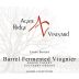 Agate Ridge Vineyard Barrel Fermented Viognier 2011 Front Label