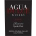 Agua Dulce Vineyards Reserve Port Syrah 2006 Front Label