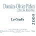 Domaine Olivier Pithon Cotes du Roussillon La Coulee 2005 Front Label