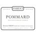 Domaine Parent-Bourgogne Pommard 2012 Front Label