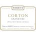 Domaine Parent-Bourgogne Corton Grand Cru Blanc 2012 Front Label