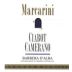 Marcarini Barbera d'Alba Ciabot Camerano 1999 Front Label
