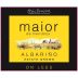 Maior de Mendoza Albarino On Lees 2016 Front Label