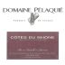 Domaine Pelaquie Cotes du Rhone 2013 Front Label