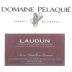 Domaine Pelaquie Cotes du Rhone Villages Laudun 2014 Front Label