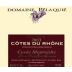 Domaine Pelaquie Cotes du Rhone Cuvee Mourvedre 2003 Front Label
