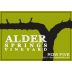 Alder Springs Vineyard Row Five Sauvignon Blanc 2013 Front Label