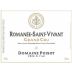Domaine Poisot Romanee-Saint-Vivant Grand Cru 2012 Front Label