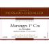 Domaine Ponsard Chevalier Maranges Clos La Fussiere Premier Cru 2013 Front Label