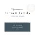 Bennett Family The Reserve Chardonnay 2009 Front Label