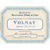 Domaine Poulleau Volnay 2013 Front Label