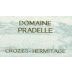 Domaine Pradelle Crozes-Hermitage 2013 Front Label