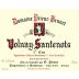 Domaine Prieur Volnay-Santenots Premier Cru 2012 Front Label