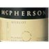 McPherson Merlot 2000 Front Label