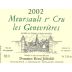 Domaine Remi Jobard Meursault Les Genevrieres Premier Cru 2002 Front Label