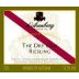 d'Arenberg The Dry Dam Riesling 1996 Front Label
