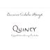 Domaine Adele Rouze Quincy 2016 Front Label