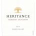 Heritance Napa Valley Cabernet Sauvignon 2014 Front Label