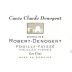 Domaine Robert-Denogent Pouilly-Fuisse Cuvee Claude Denogent Les Cras Vieilles Vignes 2011 Front Label