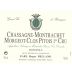 Roger Belland Chassagne-Montrachet Morgeot-Clos Pitois Premier Cru Monopole 2009 Front Label
