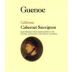 Guenoc California Cabernet Sauvignon 1999 Front Label