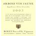 Domaine Rolet Arbois Vin Jaune 2003 Front Label