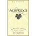 Alta Ridge Vineyards Viognier 2012 Front Label