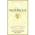 Alta Ridge Vineyards Sauvignon Blanc 2013 Front Label