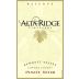 Alta Ridge Vineyards Pinot Noir 2012 Front Label
