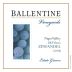 Ballentine Estate Zinfandel 2009 Front Label