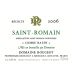 Domaine Rougeot-Dupin Saint-Romain Combe Bazin 2006 Front Label