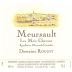 Domaine Roulot Meursault Les Meix Chavaux 2007 Front Label
