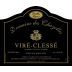 Domaine Sainte Barbe Vire-Clesse Vieilles Vignes 2012 Front Label