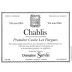 Domaine Servin Chablis Premier Cuvee Les Pargues 2009 Front Label