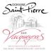 Domaine St Pierre Vacqueyras 2007 Front Label