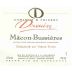 Domaine Thierry Drouin Macon Bussieres Domaine du Vieux Puits 2013 Front Label