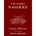 Domaine Thierry Navarre Languedoc Roussillon Saint Chinian Cuvee Olivier 2014 Front Label