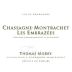 Domaine Thomas Morey Chassagne-Montrachet Les Embazees 2010 Front Label
