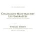 Domaine Thomas Morey Chassagne-Montrachet Les Embazees 2013 Front Label