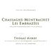 Domaine Thomas Morey Chassagne-Montrachet Les Embrazees 2014 Front Label