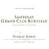 Domaine Thomas Morey Santenay Grand Clos Rousseau 2008 Front Label