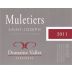 Domaine Vallet Saint-Joseph Muletiers 2011 Front Label