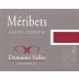 Domaine Vallet Saint-Joseph Meribets 2010 Front Label