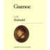 Guenoc Zinfandel 1998 Front Label