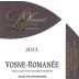 Domaine Vincent Legou Vosne-Romanee 2013 Front Label